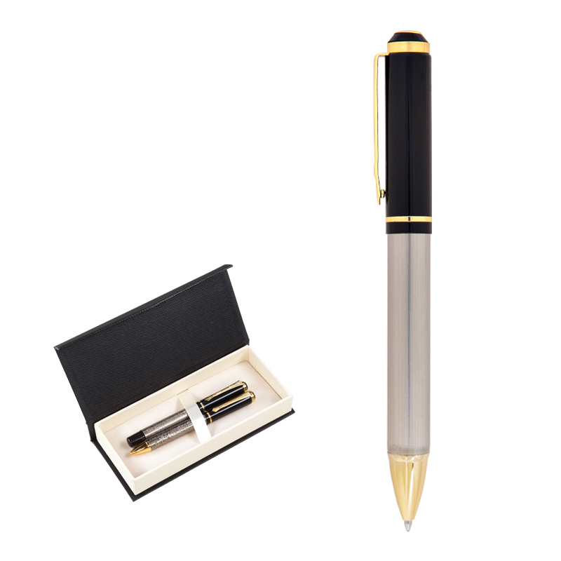 Metal Kabartmalı Tükenmez Kalem Seti - 5