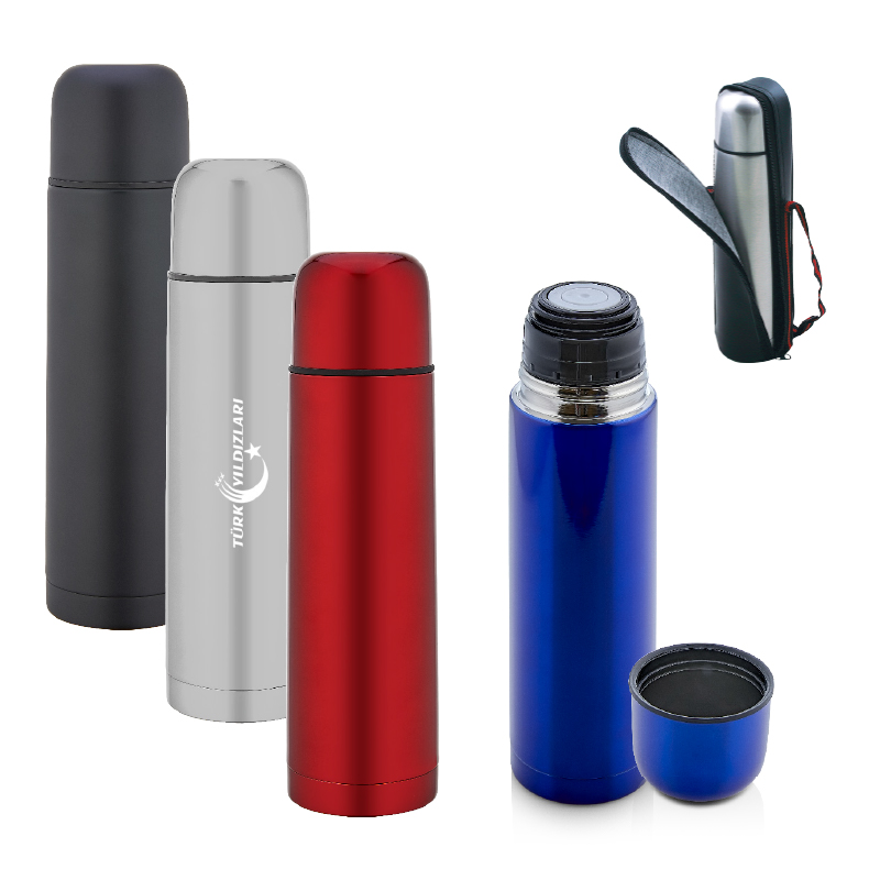 Çantalı Çelik Termos 500 ml - 4