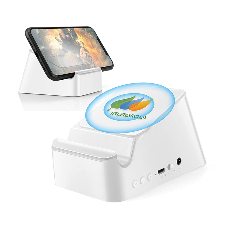 Bluetooth Hoparlör + Kablosuz Şarj İstasyonu