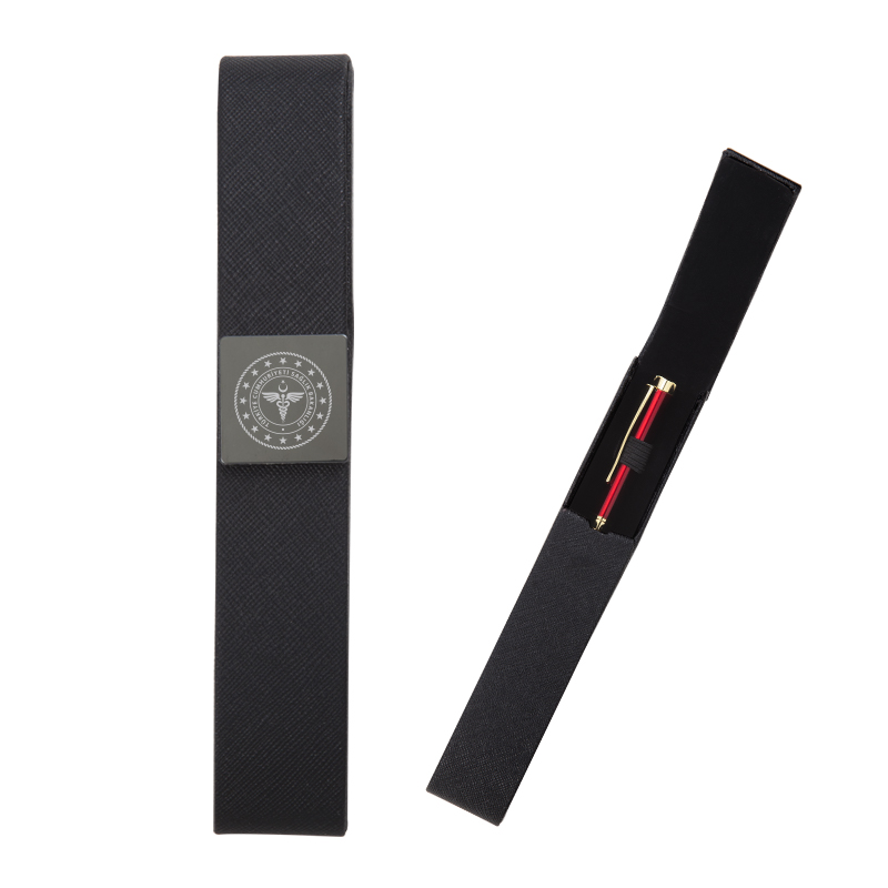 Tekli Boş Deri Kalem Kutusu