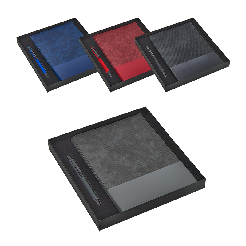 Yumuşak Kapak Defter, Metal Kalem Hediye Seti