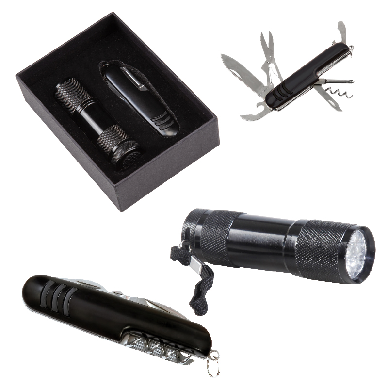 7 Fonksiyonlu Çakı ve Led El Feneri Seti - 5