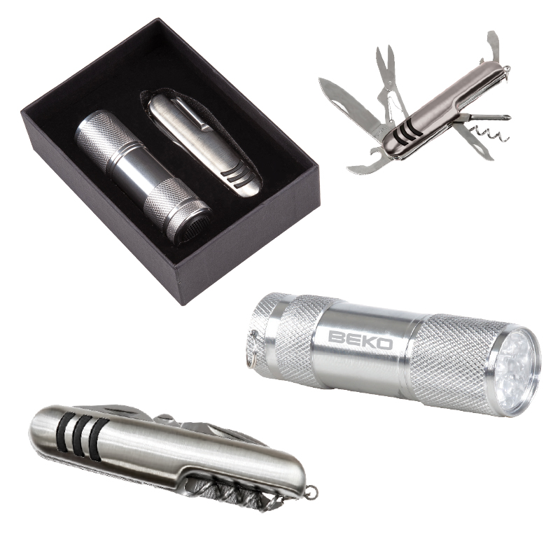 7 Fonksiyonlu Çakı ve Led El Feneri Seti - 4