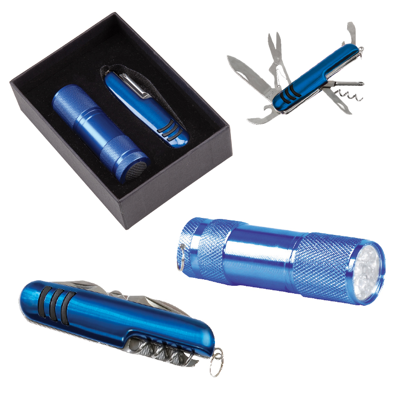 7 Fonksiyonlu Çakı ve Led El Feneri Seti - 3