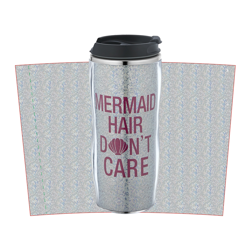 400 ml Şeffaf Çelik Kupa - 3