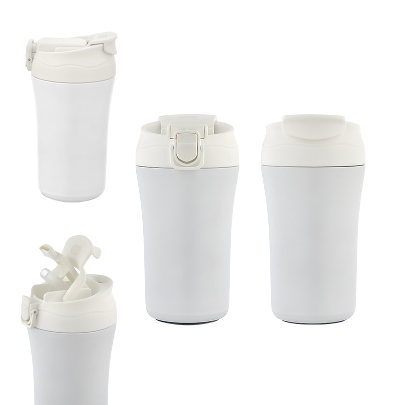 400 ml Kilit Kapaklı - Emzikli Çelik Termos / Matara