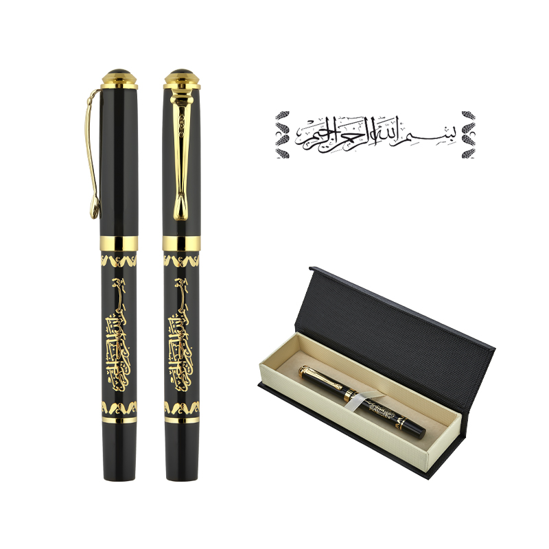 Metal Kabartmalı Roller Kalem Seti - 4