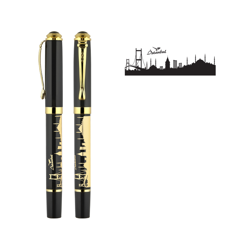 Metal Kabartmalı Roller Kalem - 5