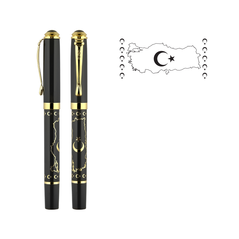 Metal Kabartmalı Roller Kalem - 7