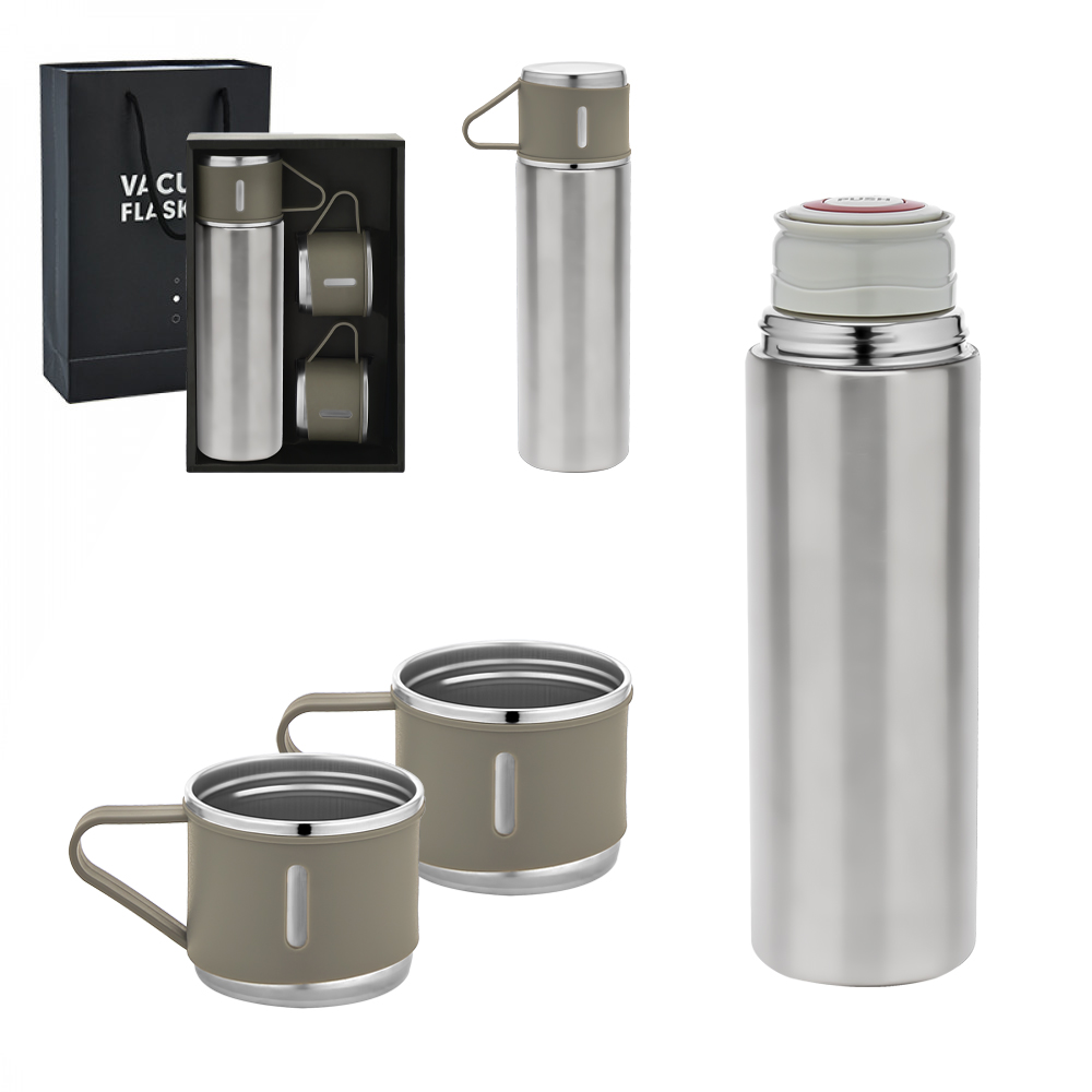 Çelik 3'lü Termos Set / 500 ml - 4