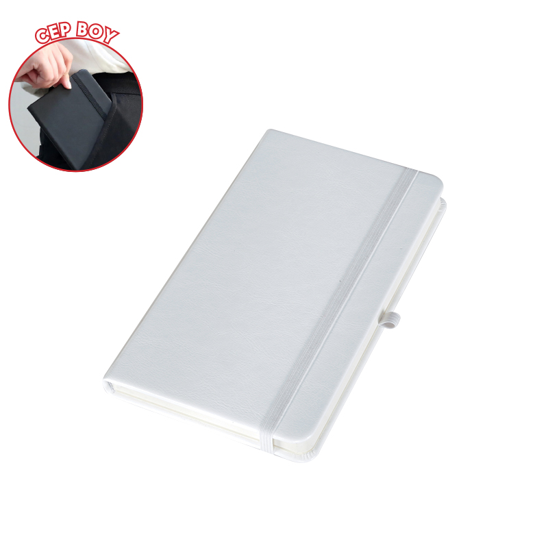 9 x 14 cm Termo Deri̇ Defter Cep Boy