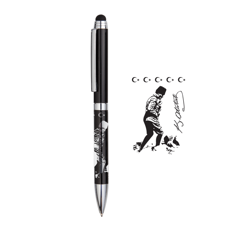 Metal Atatürk - Ayasofya Kabaratmalı Tükenmez Kalem