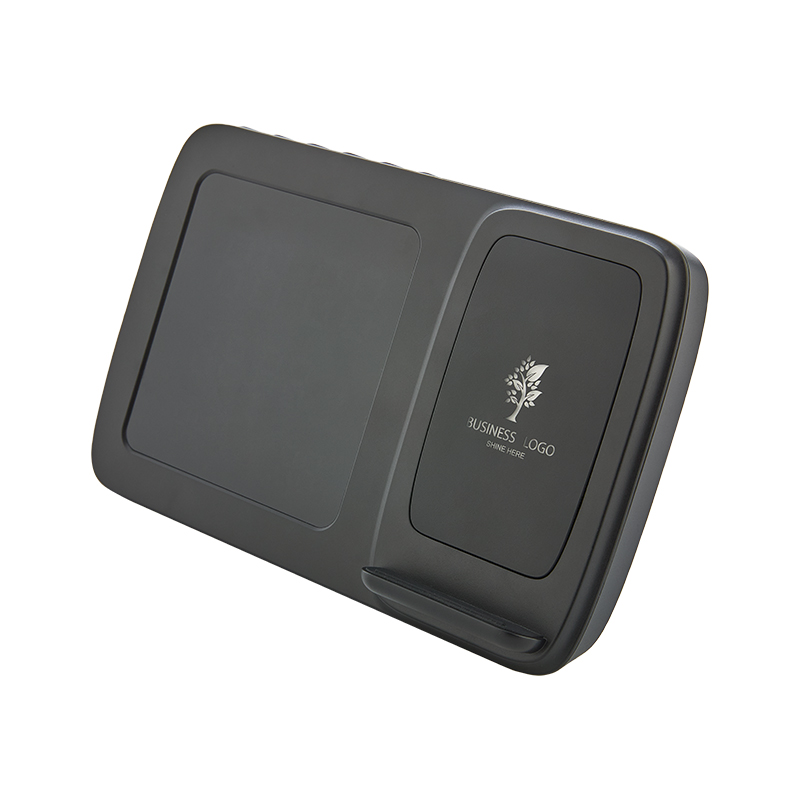 Işıklı Kablosuz Şarj İstasyonu + Dijital Saat - 15