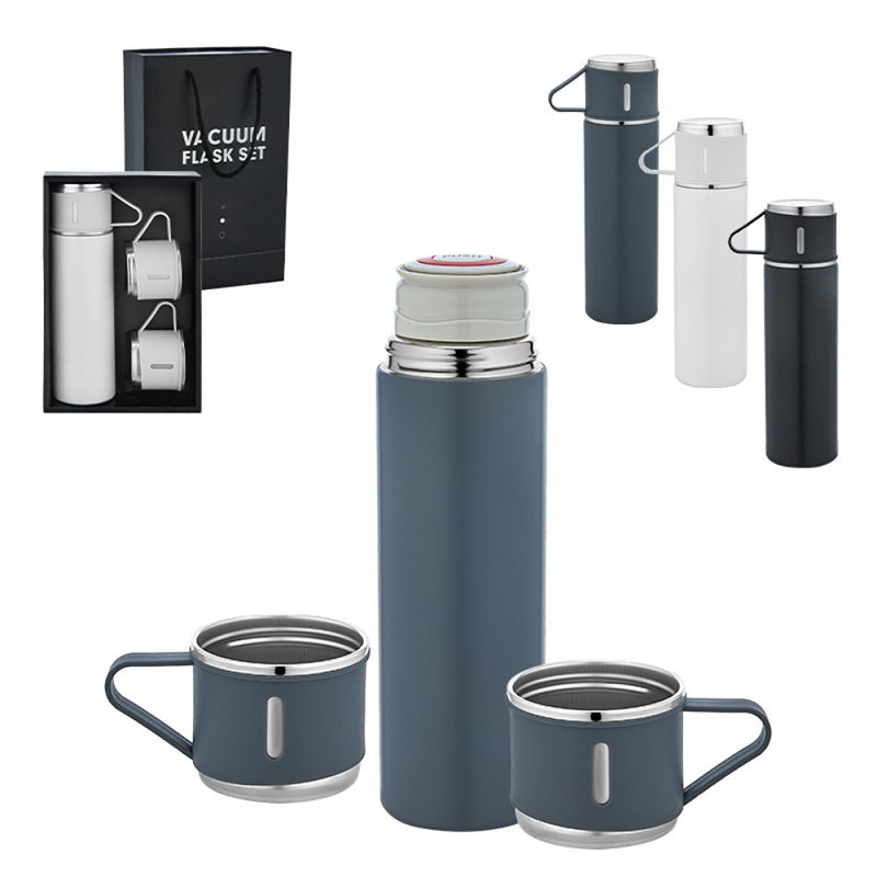 Çelik 3'lü Termos Set / 500 ml - 2