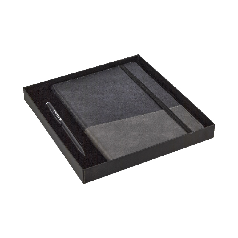 Termo Deri Defter, Metal Kalem Hediye Seti - 4