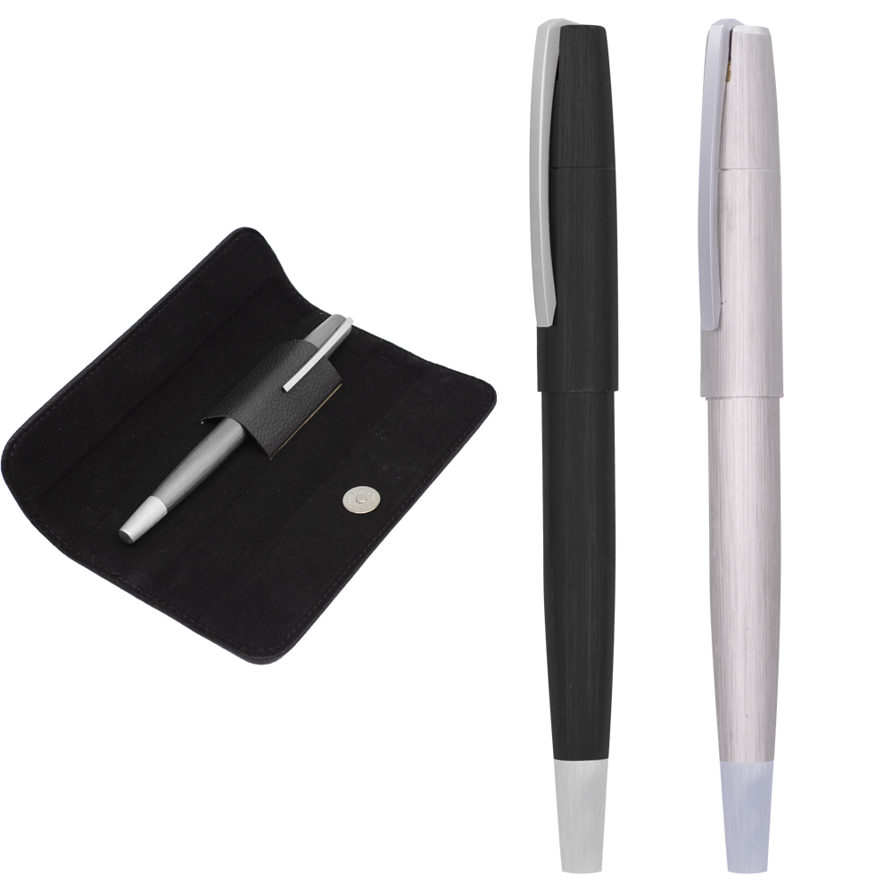 Tekli Kılıflı Metal Roller Kalem Seti