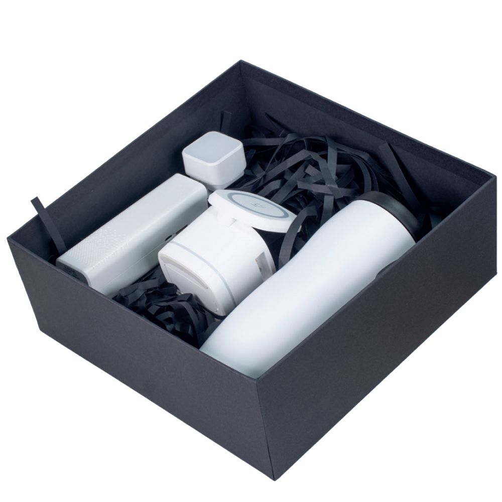 500ml Termos, Şarj Standı, Masa Lambası Hediye Seti