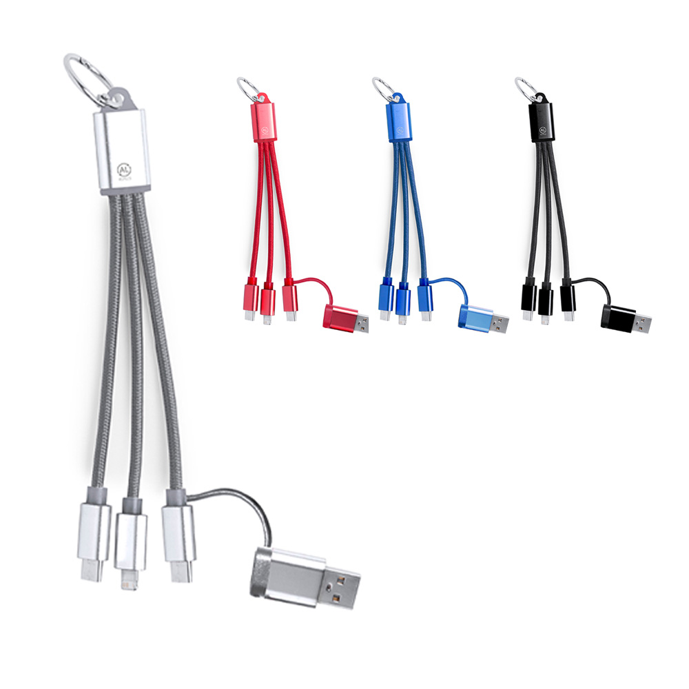 Renkli Çoklu Şarj Kablosu