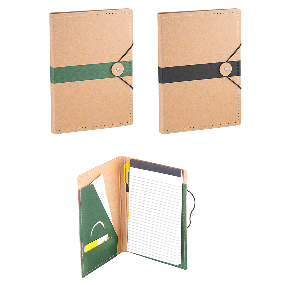 Geri Dönüşümlü Lastikli Toplantı Bloknotu