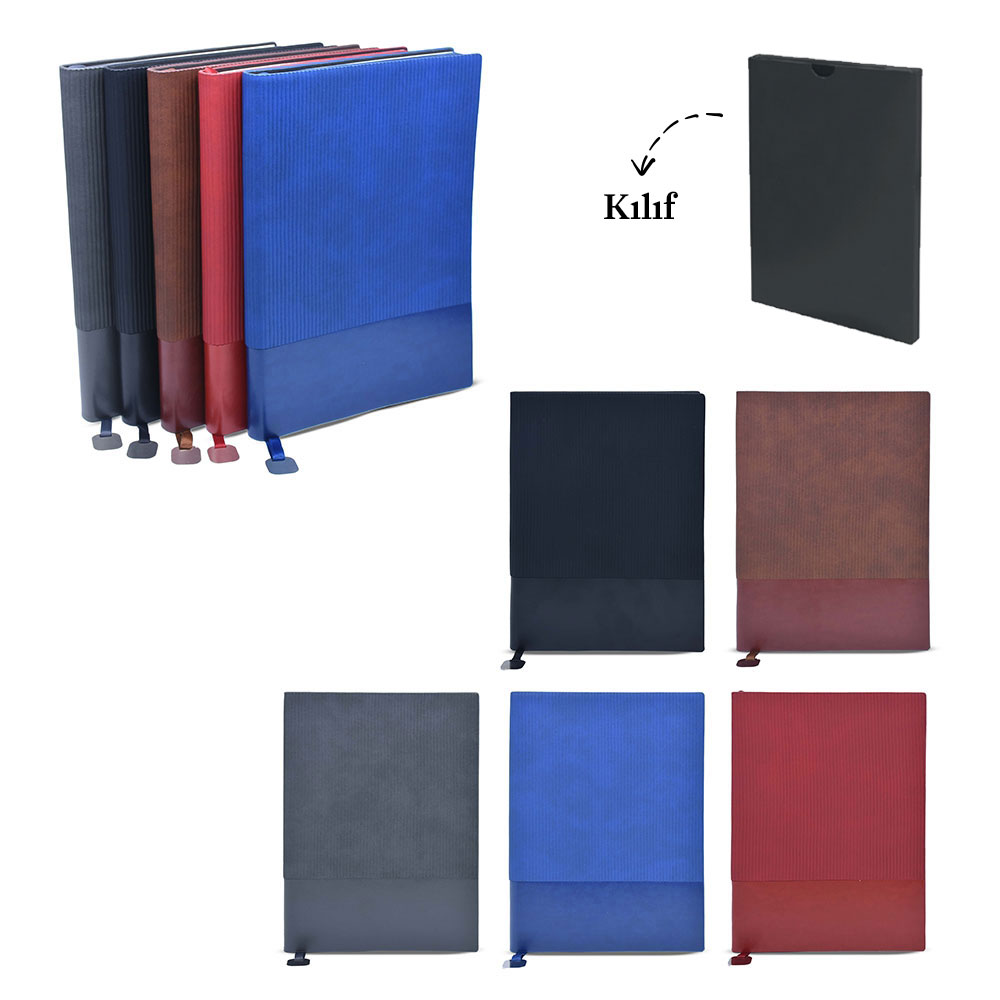 16 x 22 cm Yumuşak Kapak Kılıflı Defter