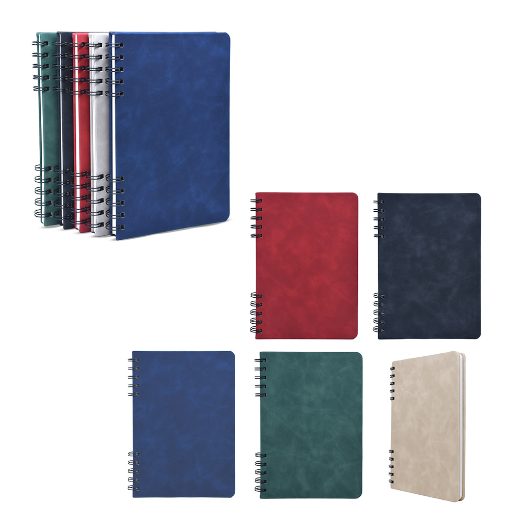 14,2 × 21 cm Sert Kapaklı Spiralli Defter