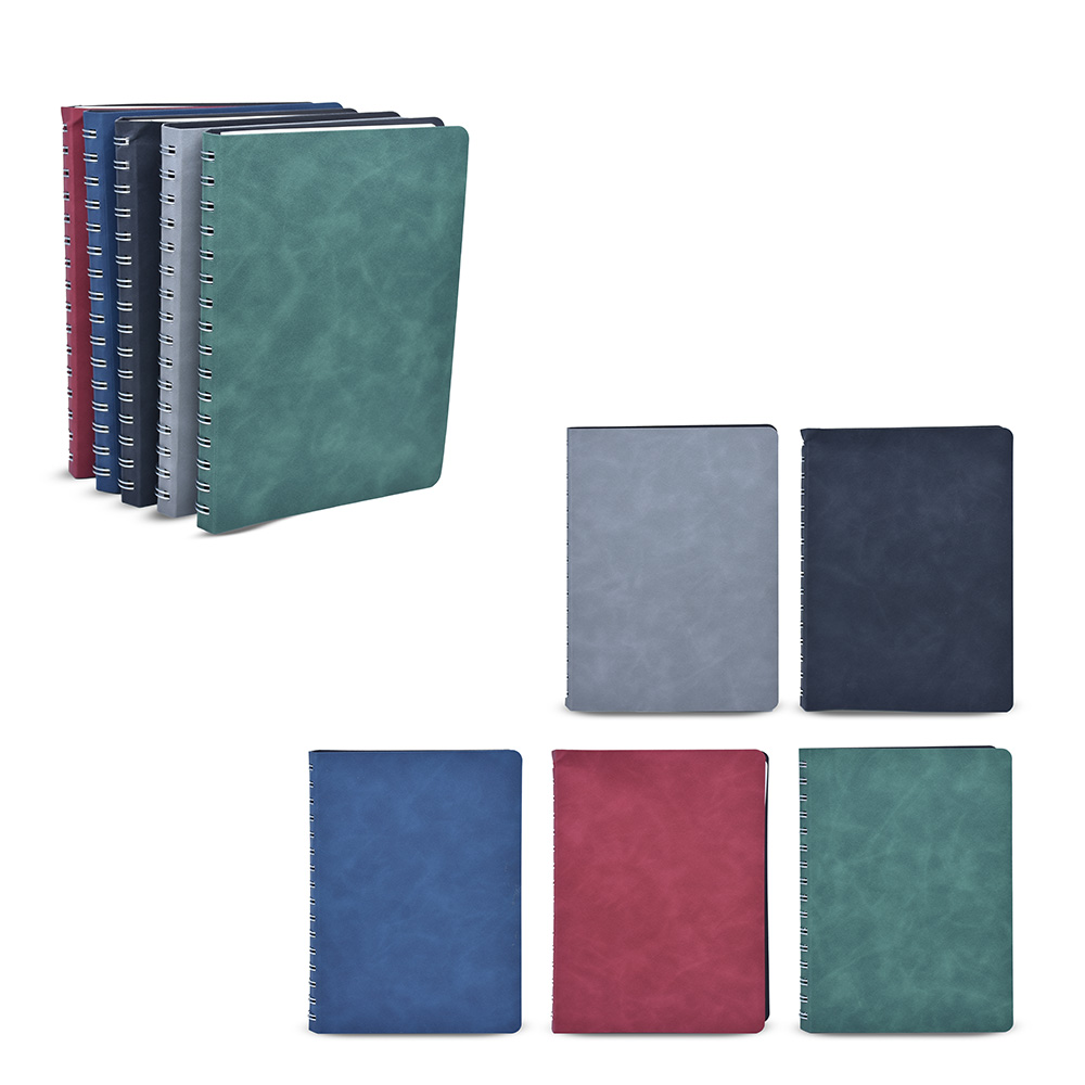 14,4 x 21,2 cm Yumuşak Kapaklı Spiralli Defter