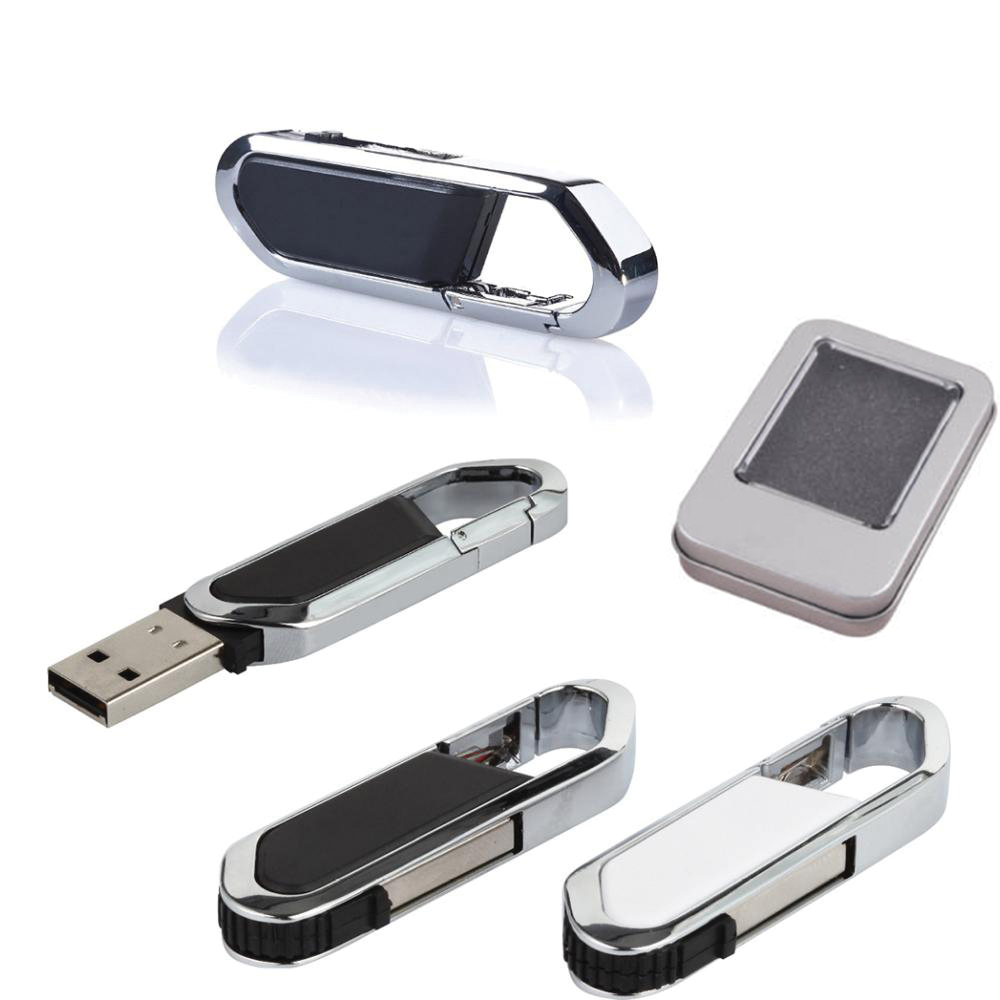 16 GB Metal + Plastik Anahtarlık USB Bellek