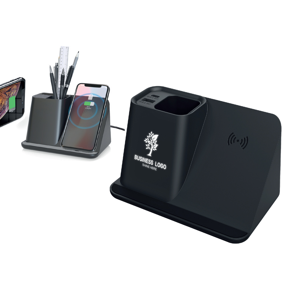 Kablosuz Şarj İstasyonu + Kalemlik