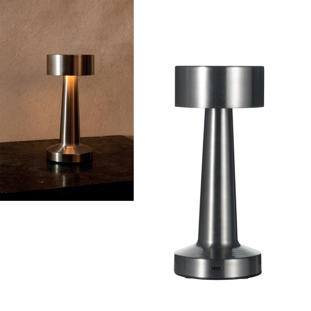 Metal Şarjlı Masa Lambası - 1