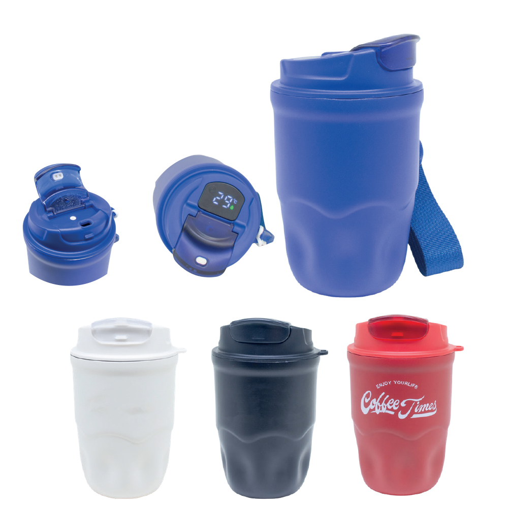 Isı Dereceli Çelik Bardak Termos 360 ml