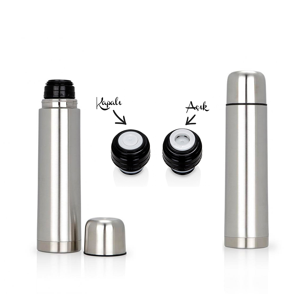 Çantalı Çelik Termos 500 ml