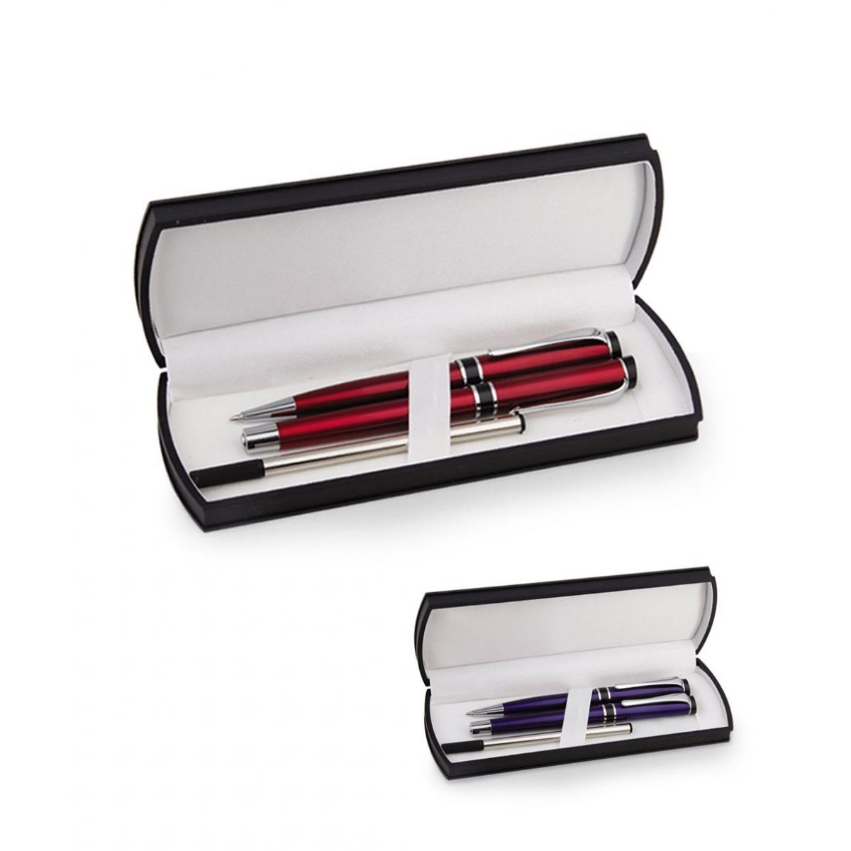 Metal Tükenmez ve Roller Kalem Seti