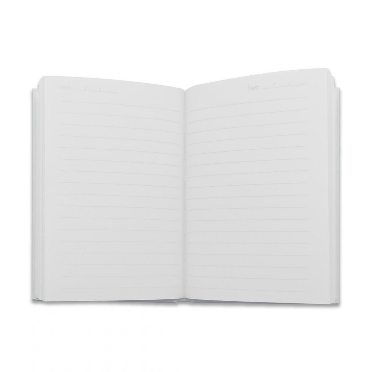 16 x 11,5 cm Süngerli Defter - 12