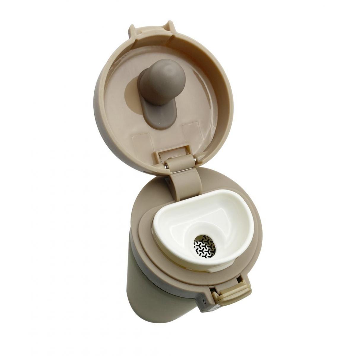 Kilit Kapaklı Çelik Termos 380 ml - 23