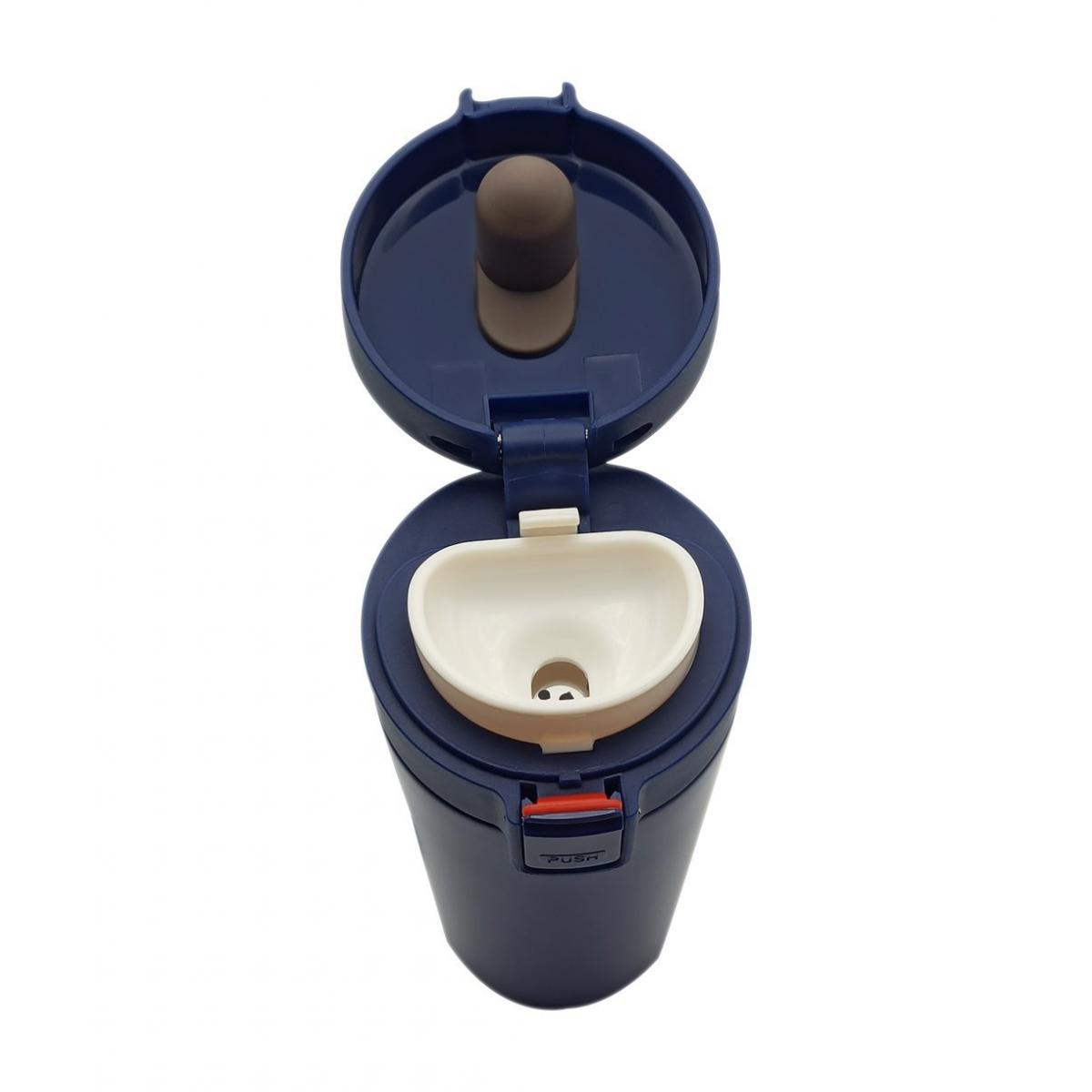 Kilit Kapaklı Çelik Termos 380 ml - 18