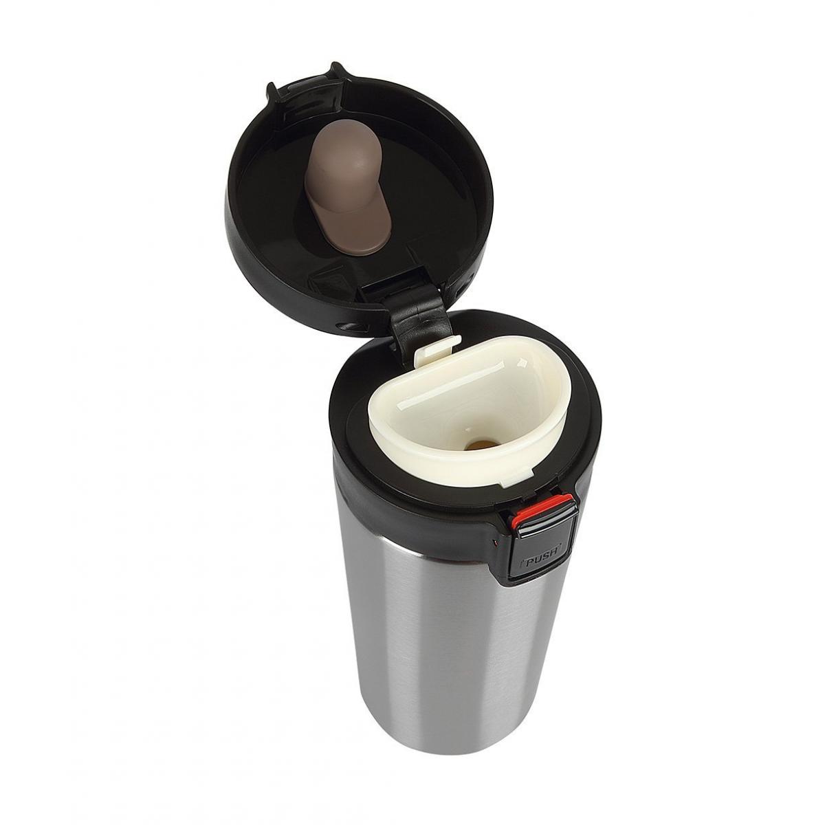 Kilit Kapaklı Çelik Termos 380 ml - 14