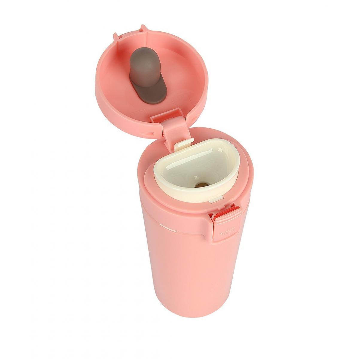 Kilit Kapaklı Çelik Termos 380 ml - 36