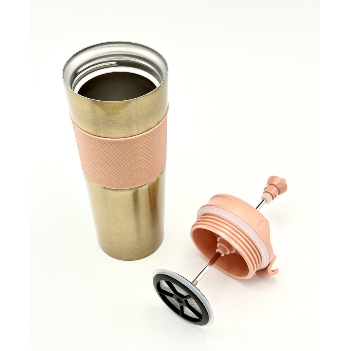 French Press Çelik Termos 500 ml - 3