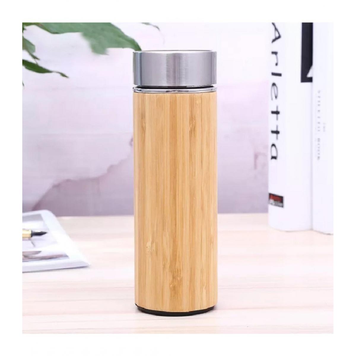 Bambu Gövdeli Çelik Termos 450 ml - 9