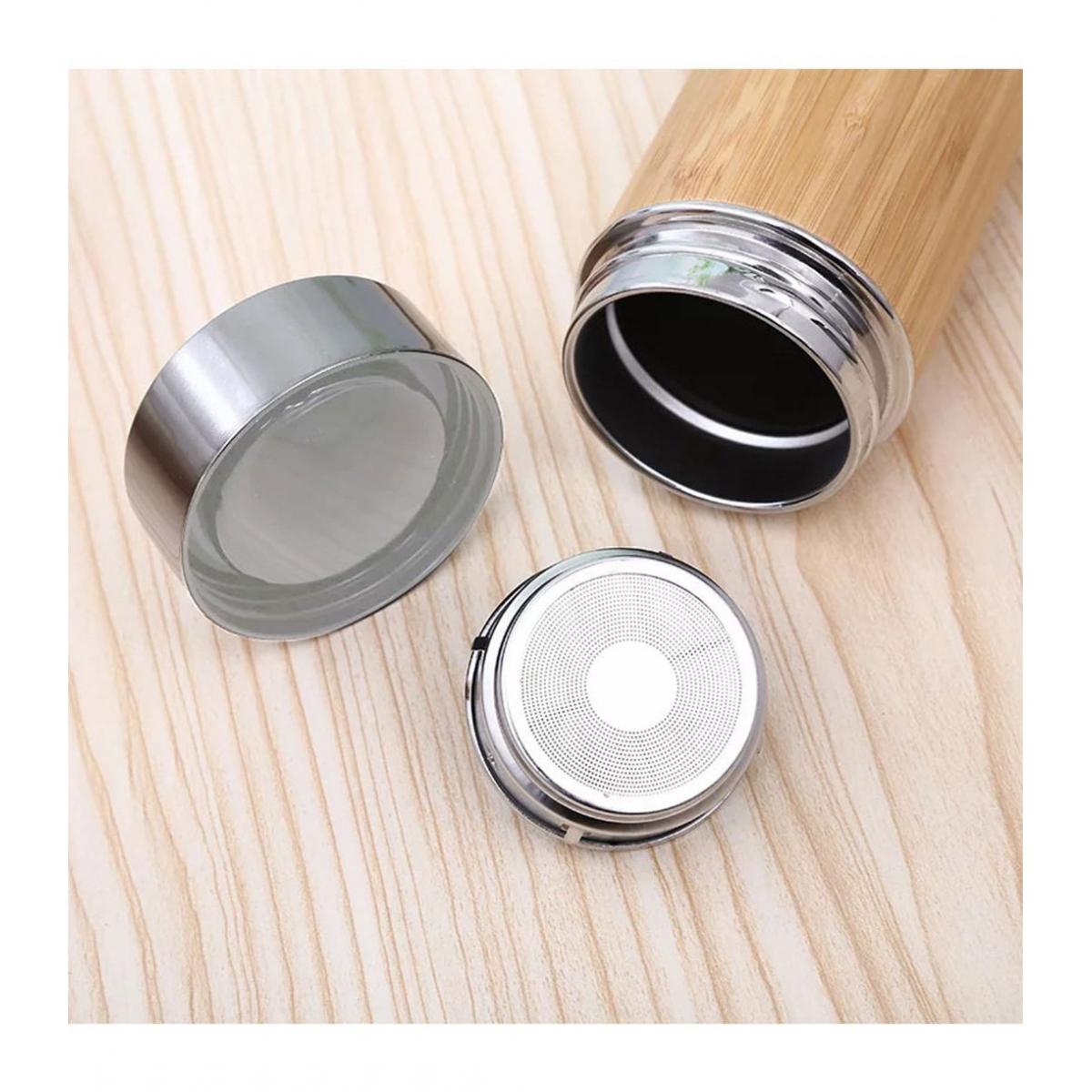 Bambu Gövdeli Çelik Termos 450 ml - 6