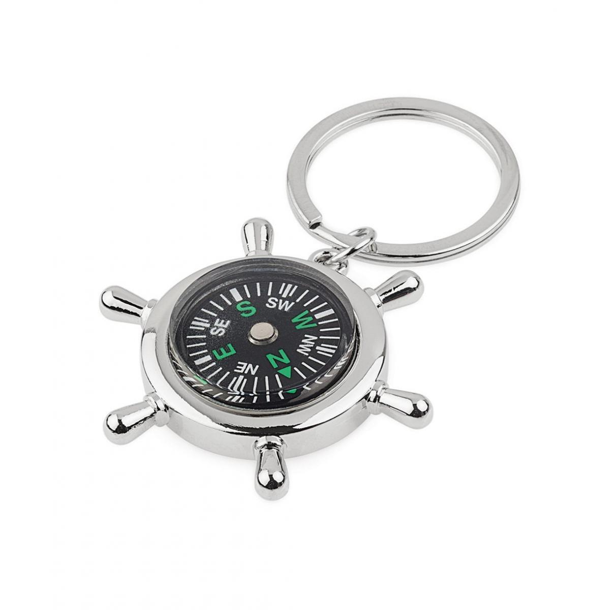 Metal Pusulalı Anahtarlık