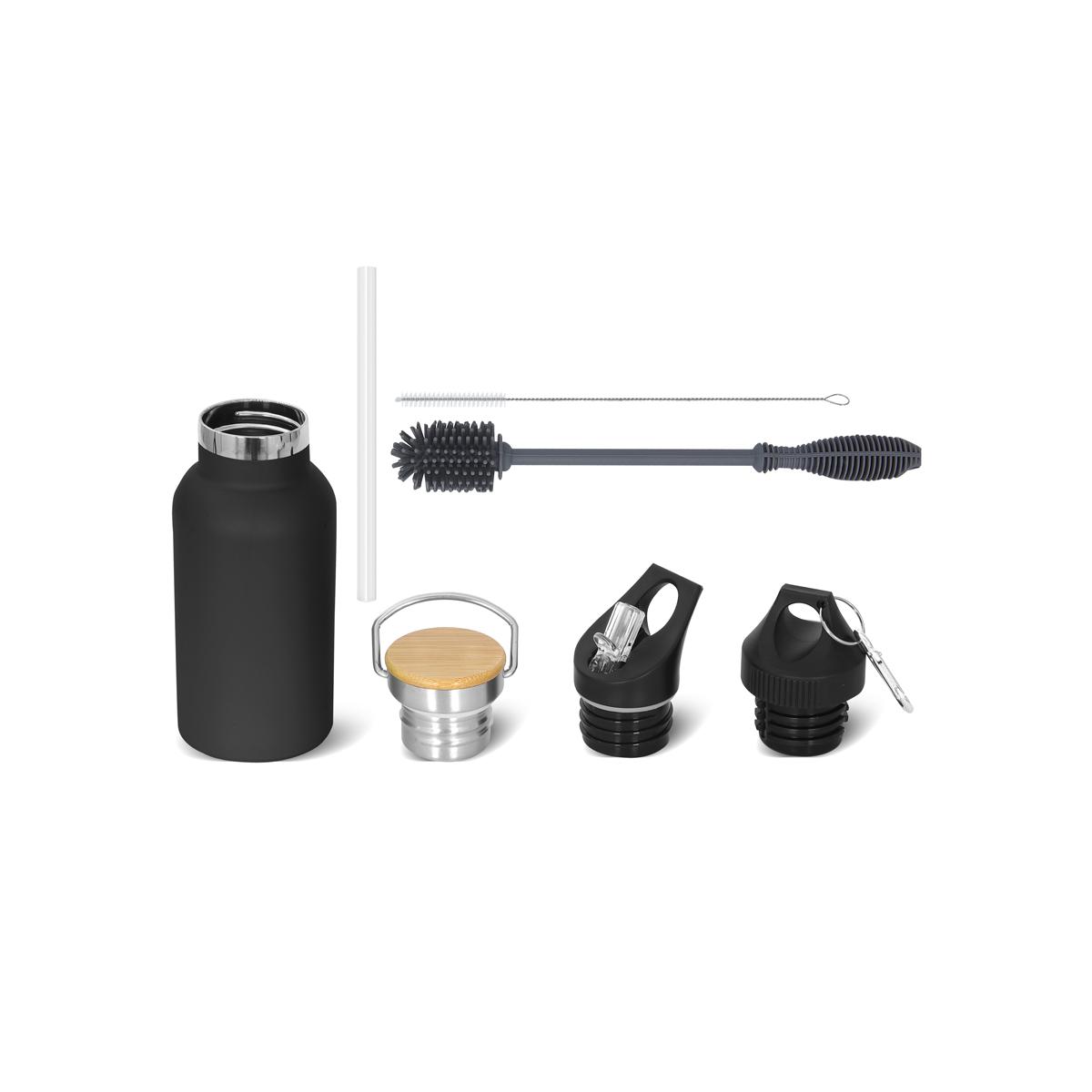 3 Kapaklı Çelik Termos Set 350 ml - 11