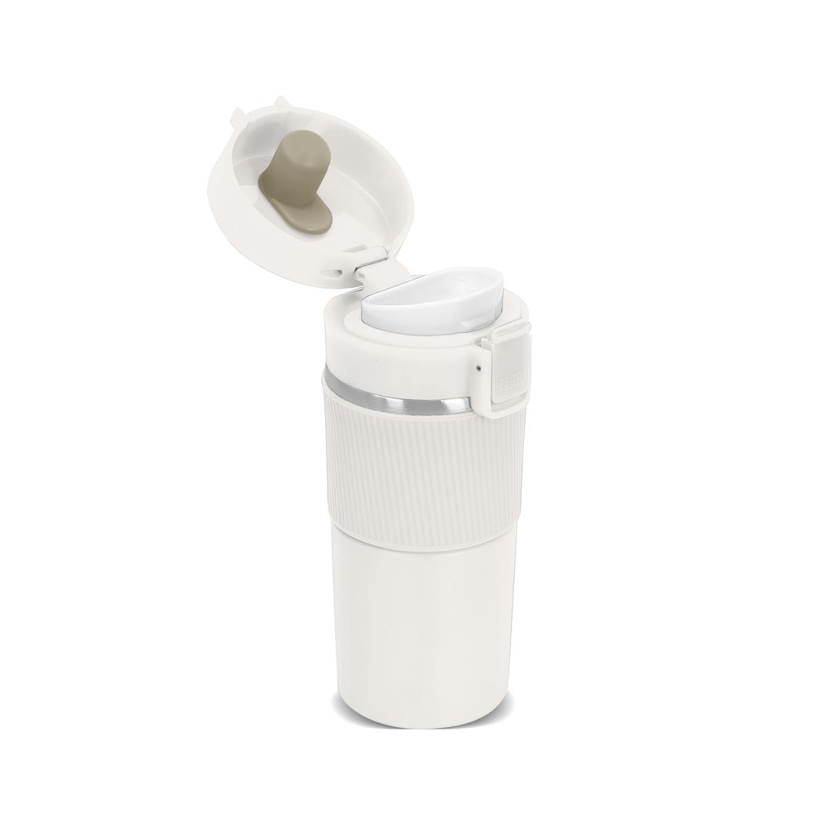 Kilit Kapaklı ve Süzgeçli Termos 400 ml - 4