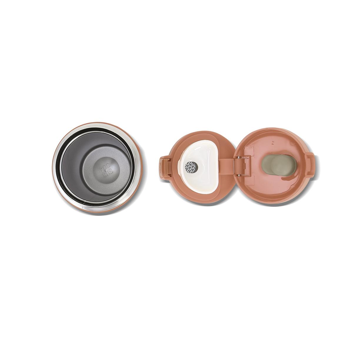 Kilit Kapaklı ve Süzgeçli Termos 400 ml - 14