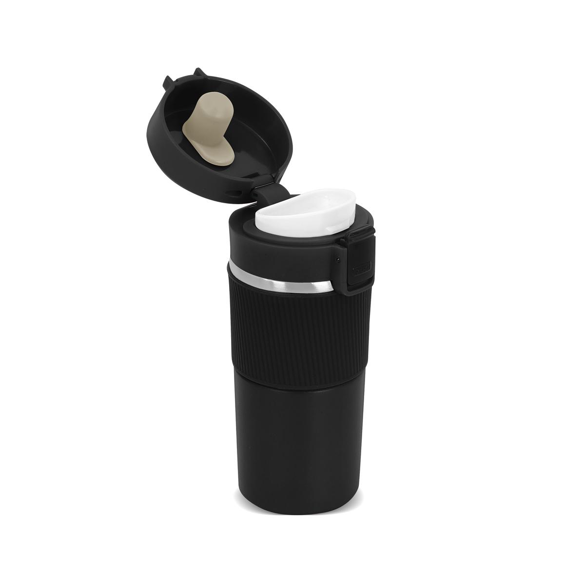 Kilit Kapaklı ve Süzgeçli Termos 400 ml - 18