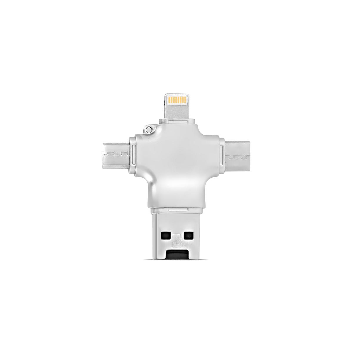 64 GB OTG 4'ü 1 Arada USB Bellek 3.0 - 4