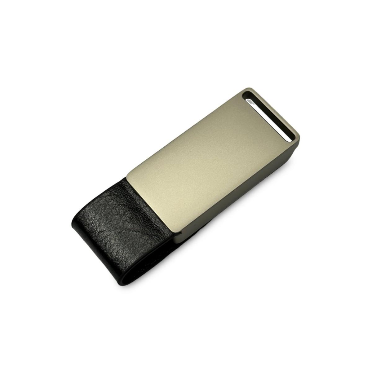 32 GB Deri Kapaklı Işıklı USB Bellek - 3