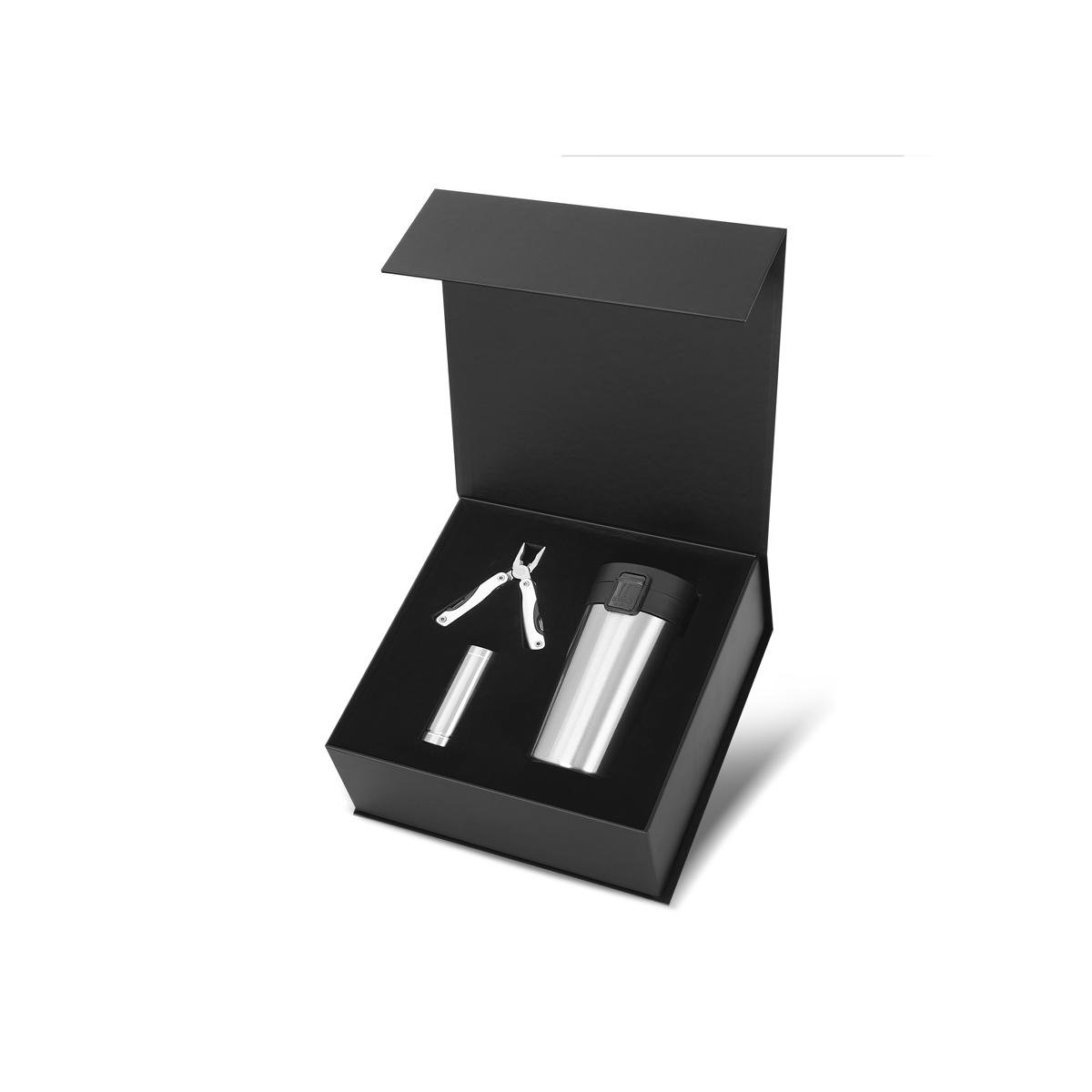 Çakı - Pense, 380 ml Termos, Fener Hediye Seti