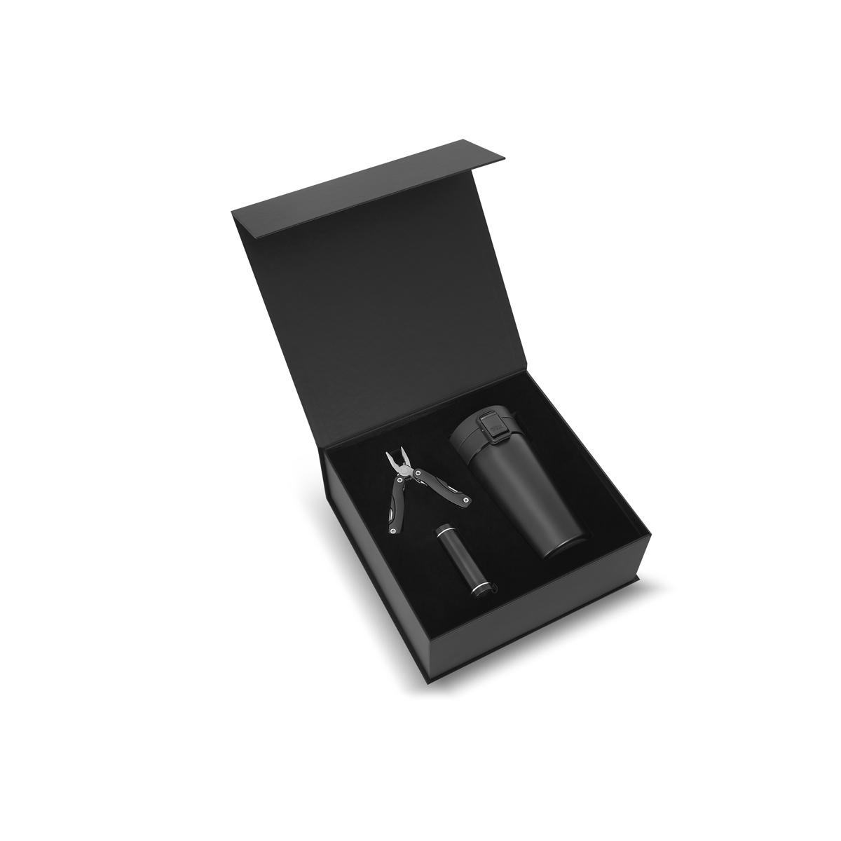 Çakı - Pense, 380 ml Termos, Fener Hediye Seti - 5