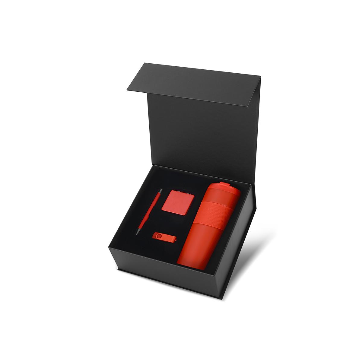 500ml French Press Termos, Ayna, 32gb Usb Bellek, Metal Tükenmez Kalem Hediye Seti